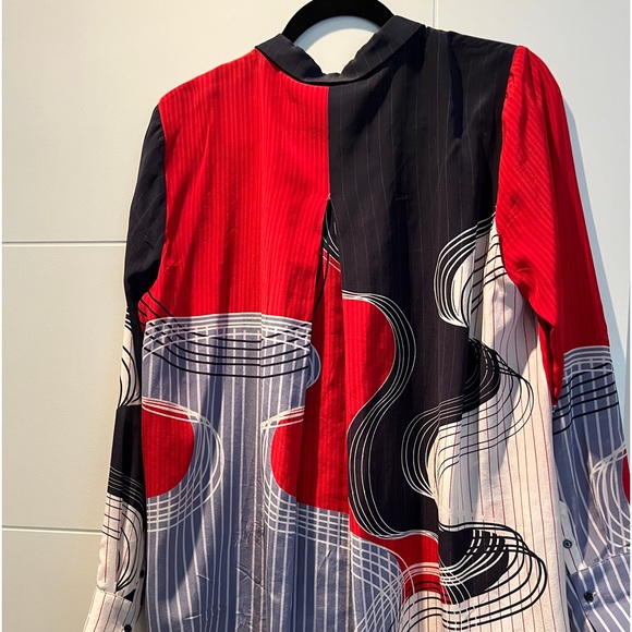 Silk Ecru Blouse - Picture 2 of 3